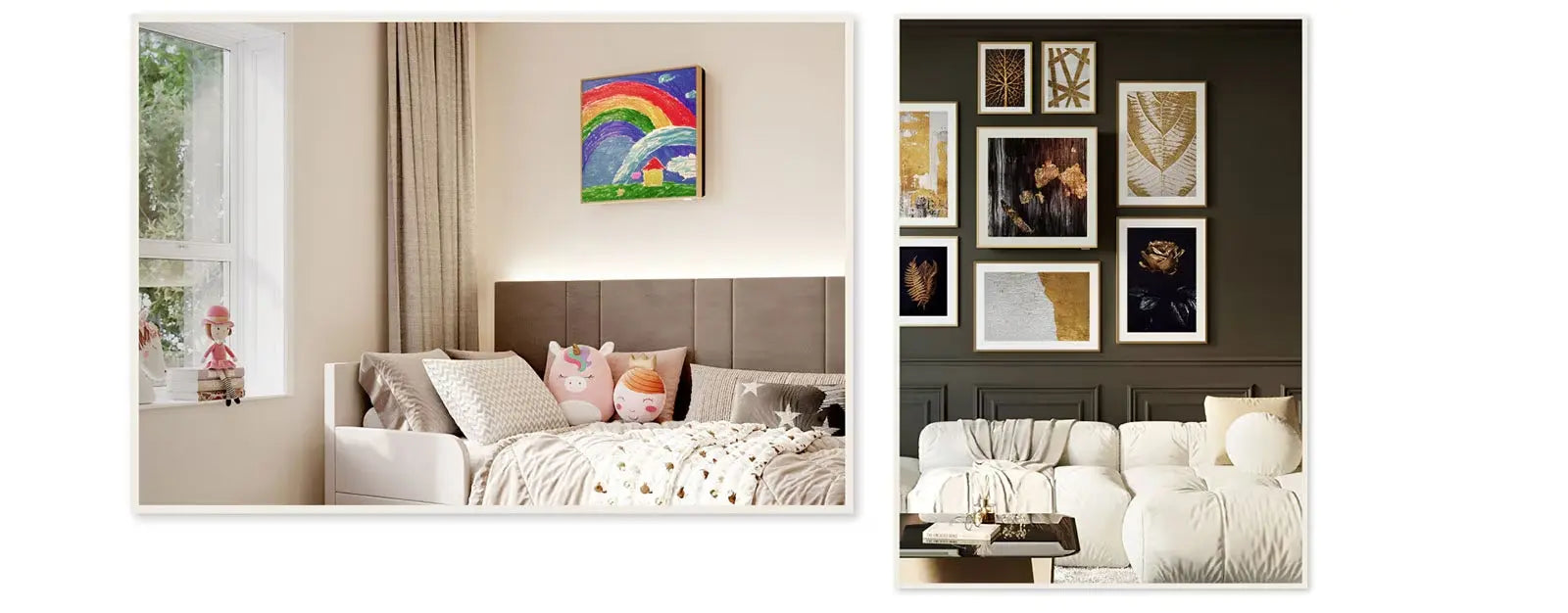 LG Artcool Gallery Designer airco van Sunteg, 2,5 kW, WiFi en aanpasbaar paneel, modern design voor binnengebruik